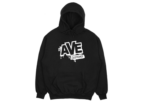 The Ave Customs - Hoodie (Red)