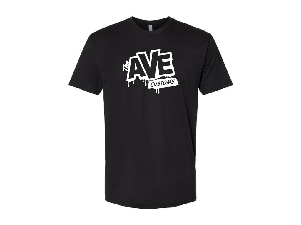 The Ave Customs - T-Shirt (Black) The Ave Customs - T-Shirt (Black)