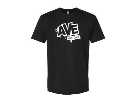 The Ave Customs - T-Shirt (Black)