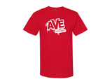 The Ave Customs - T-Shirt (Red)