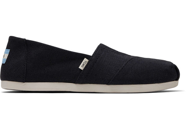 Custom Slip-On Toms - Classic Alpargata - Black