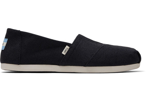 Custom Slip-On Toms - Classic Alpargata - Black