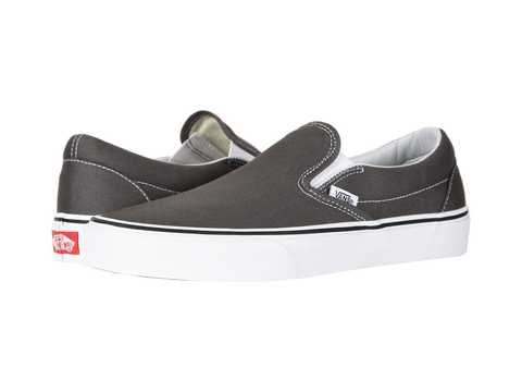Custom Slip-On Vans - Monochrome Black