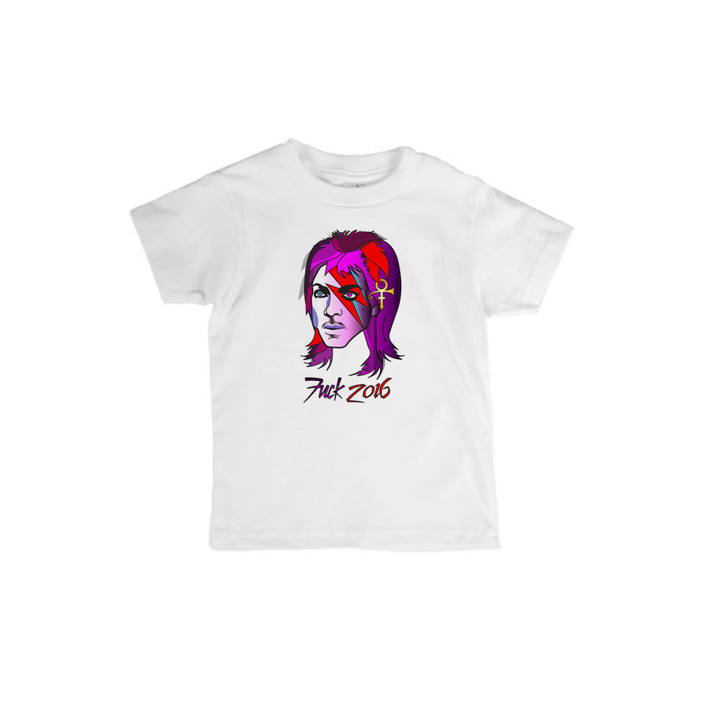 Fuck 2016 RIP Prince/David Bowie Shirt Fuck 2016 RIP Prince/David Bowie Shirt