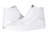Custom Sk8 Hi Vans - White