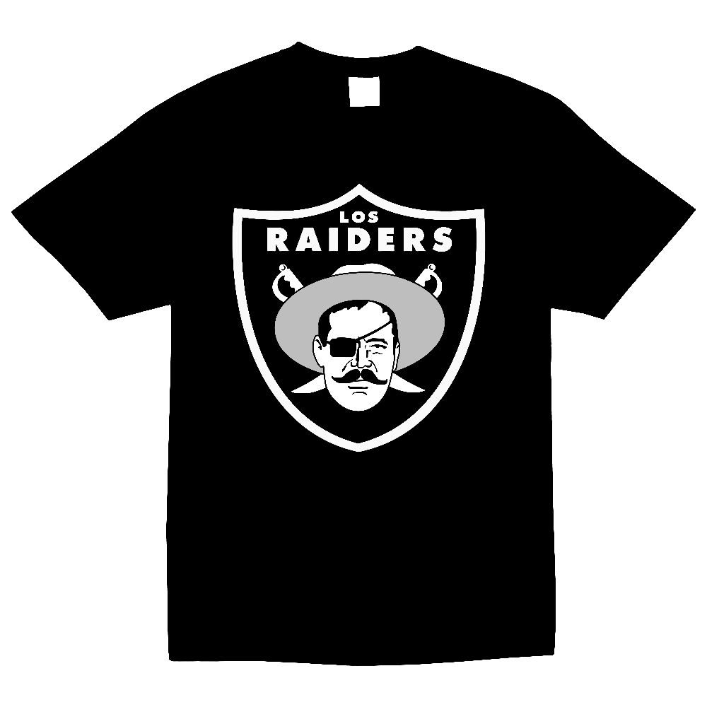 Los Raiders Pancho Villa Mens T Shirt Los Raiders Pancho Villa Mens T Shirt