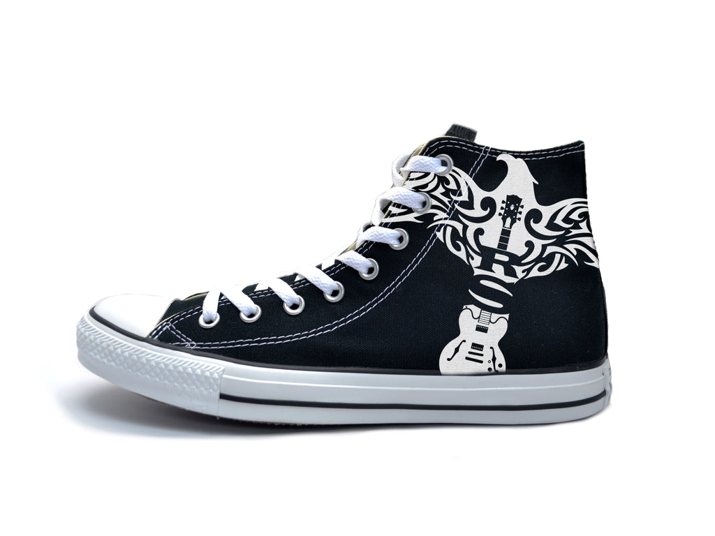 Rick Springfield - White Logo Chucks - CLEARANCE Rick Springfield - White Logo Chucks - CLEARANCE