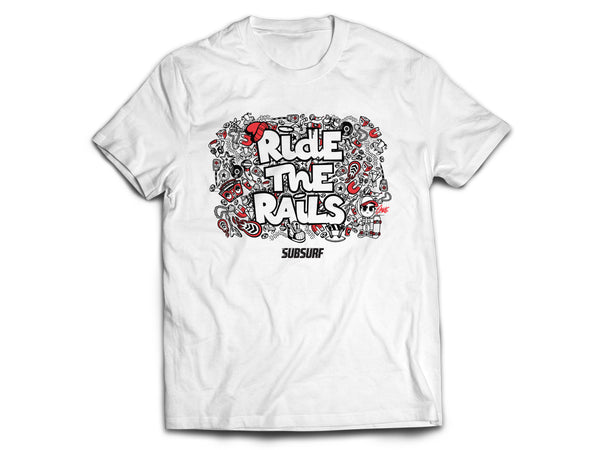 SUBSURF® Black Book Ride the Rails T-Shirt