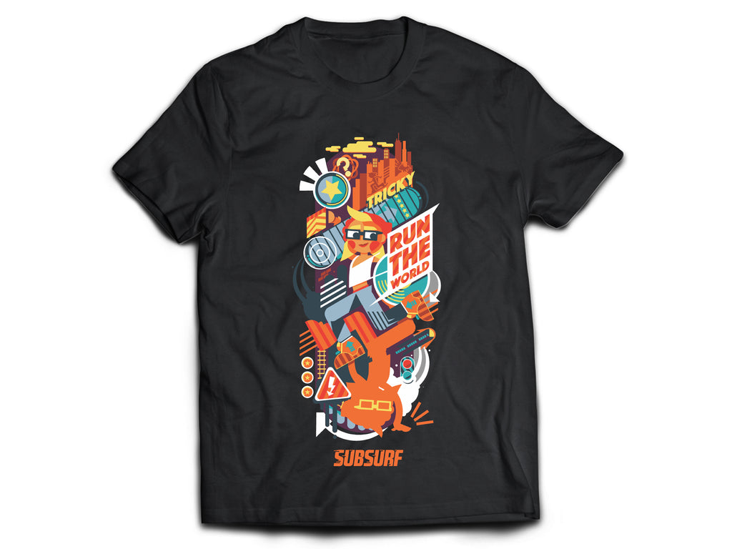 SUBSURF® Run the World T-Shirt SUBSURF® Run the World T-Shirt
