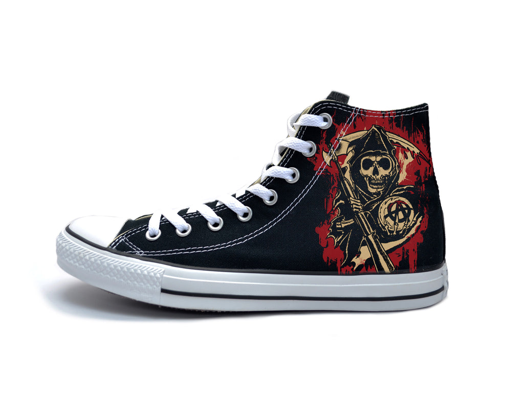 Sons Of Anarchy Fiery Reaper Chucks Sons Of Anarchy Fiery Reaper Chucks