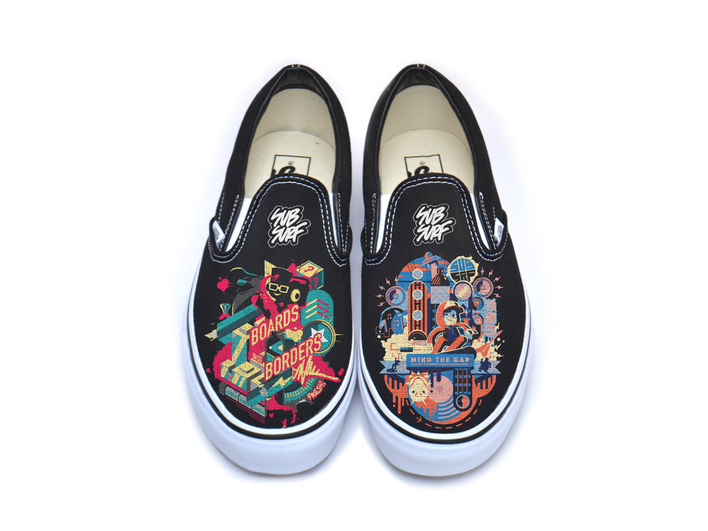 SUBSURF® Surf in the City Slip On Vans SUBSURF® Surf in the City Slip On Vans