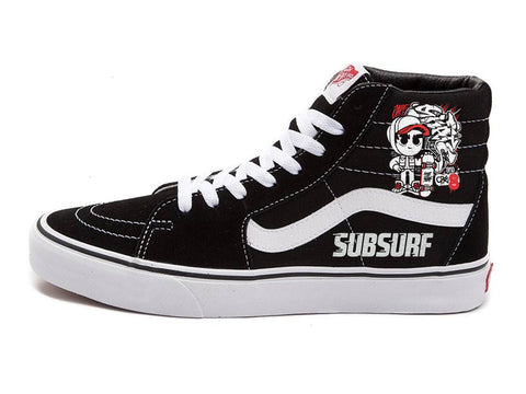 SUBSURF® Power Up Super Sneakers and Hat Slip On Vans #2