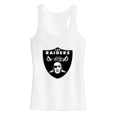 Los Raiders Frida Kahlo Racerback Tank Top