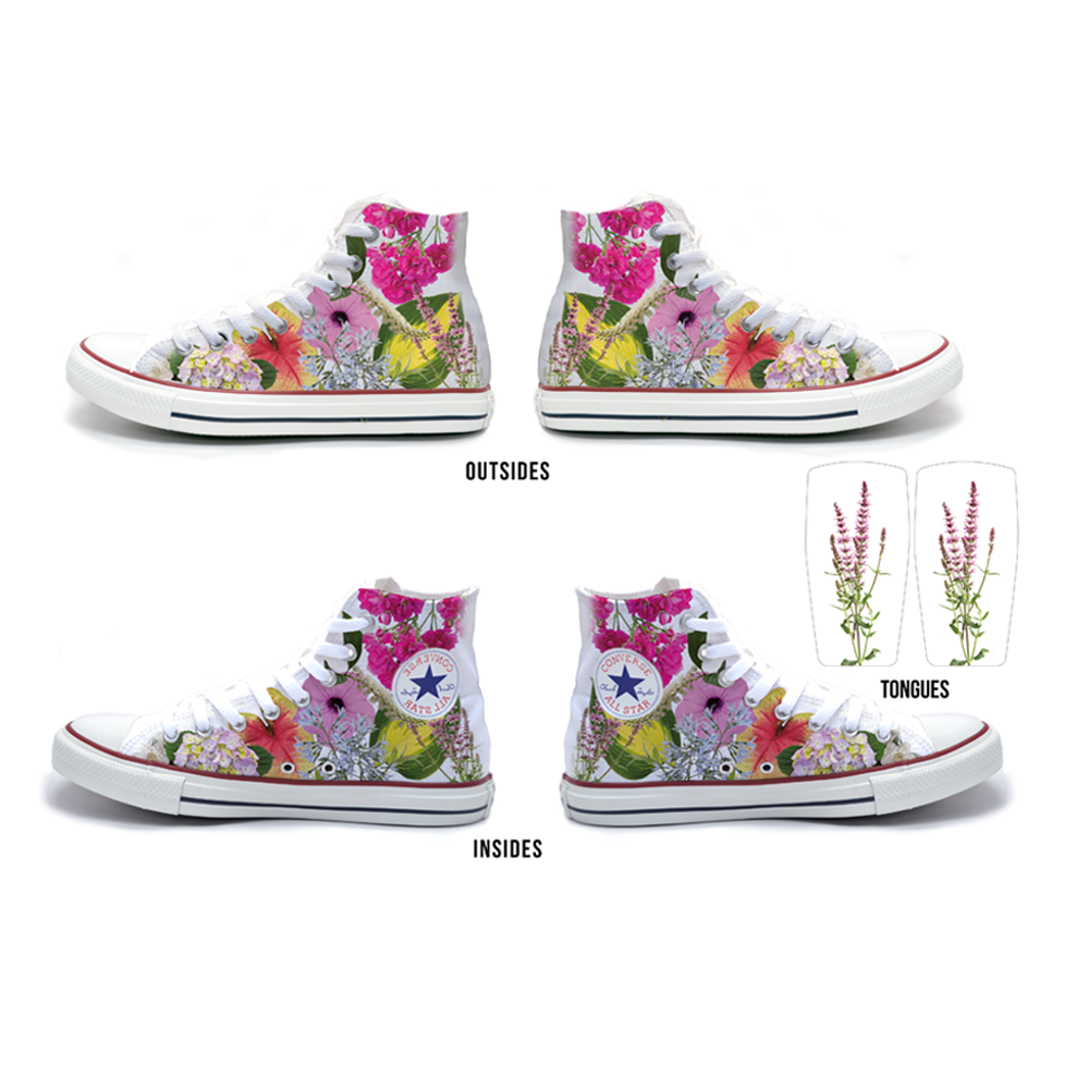 Proven Winners High Top Converse - Design #1