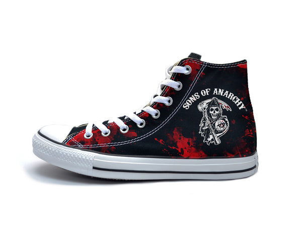 Sons Of Anarchy Bloody Reaper Chucks