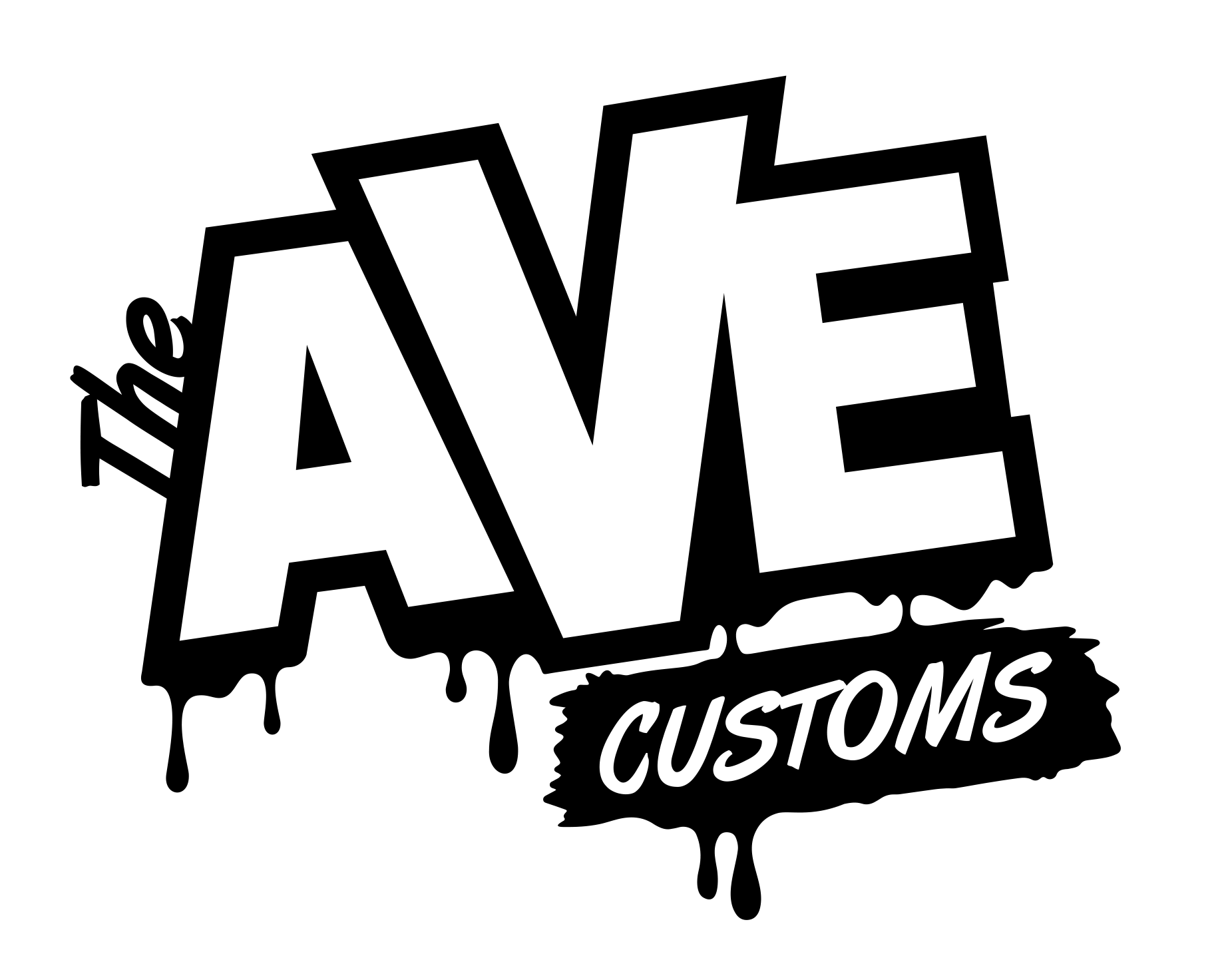 Custom Slip-On Vans - White – The Ave Customs